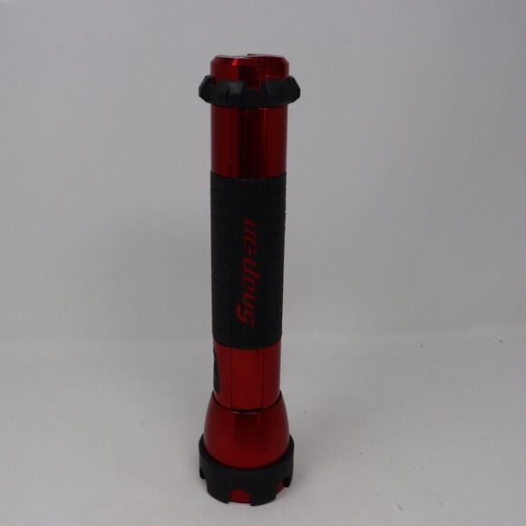 Snap-On Tools 13 Inch Red Aluminum 3D Cell Flashlight - Picture 1 of 3